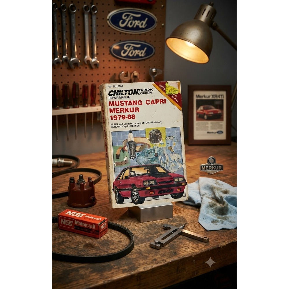 Chilton Repair Manual Ford Mustang Mercury Capri Merkur 1979-1988 Part 6963